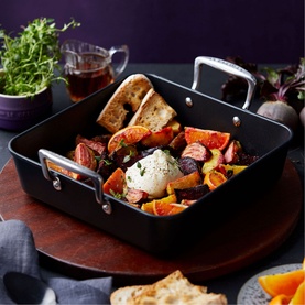 Toughened Non-Stick Square Roaster 26cm
