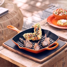 Signature Cast Iron Square Grillit&reg; 26cm