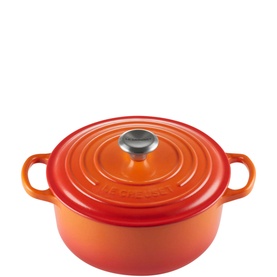 Signature Cast Iron Round Casserole 20cm