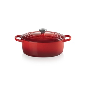 Signature Cast Iron Oval Casserole 25cm