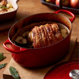 Signature Cast Iron Oval Casserole 25cm