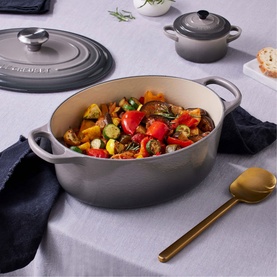 Signature Cast Iron Oval Casserole 29cm