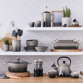 Stoneware Cafeti&egrave;re 1L Flint
