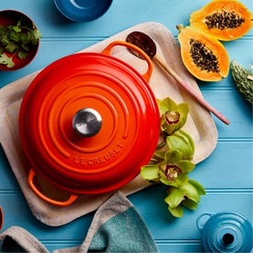 Signature Cast Iron Shallow Casserole 30cm
