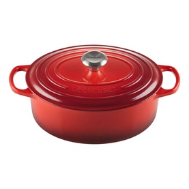 Signature Cast Iron Oval Casserole 29cm