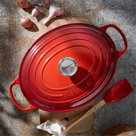 Signature Cast Iron Oval Casserole 29cm