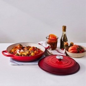 Signature Cast Iron Shallow Casserole 30cm