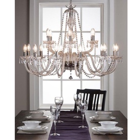 Leenane 18 Arm Chandelier Ire-UK Fitting