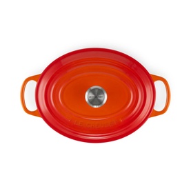 Signature Cast Iron Oval Casserole 27cm