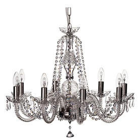 Leenane Eight Arm Chandelier Ire/UK Fitting