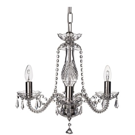 Leenane Three Arm Chandelier Ire/UK Fitting