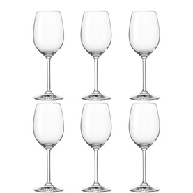 Set of Six Red Wine Glasses - Daily