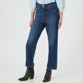 Ribcage Straight Ankle Jeans