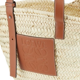 Palm Leaf Basket Bag