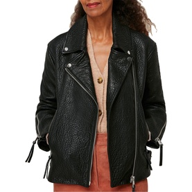 Lily Easy Bubble Skin Biker Jacket