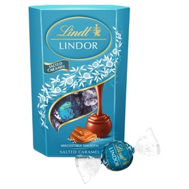 Lindor Salted Caramel Chocolate Truffles Box 200g
