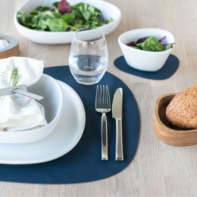 Table Mat Curve L Nupo Midnight Blue