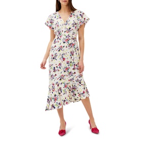Lorel Floral Asymmetric Hem Dress