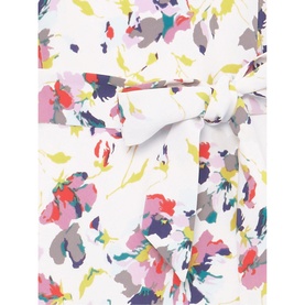 Lorel Floral Asymmetric Hem Dress