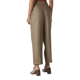 Lydia Linen Pleated Trousers