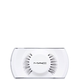MAC 80 Romantic Lash / True Or False Lashes, black false lashes displayed in clear packaging with white MAC logo label