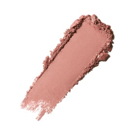 MAC Mineralize Blush in Sweet Enough, powder blush swatch showing soft matte rose-pink tone with subtle shimmer finish