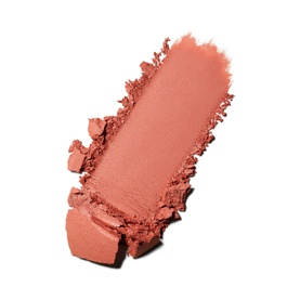 MAC Mineralize Blush in Like Me Love Me, shown as a pressed powder swatch in a warm muted coral-pink tone