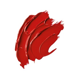 MAC Retro Matte Liquid Lipcolour in Feels So Grand, rich red shade swatch showing creamy matte texture