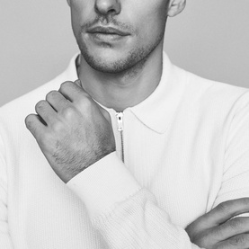 Matias Textured Cotton Polo Shirt