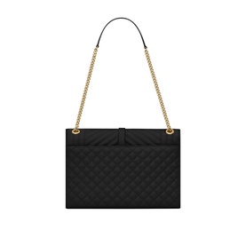Matelass&eacute; Leather Large Envelope Bag