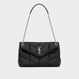 Lou Lou Small Puffer Leather Shoulder Bag