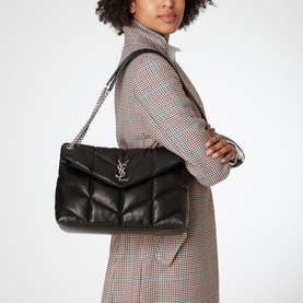 Lou Lou Medium Puffer Leather Shoulder Bag