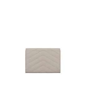 Monogram Small Embossed Leather Envelope Wallet