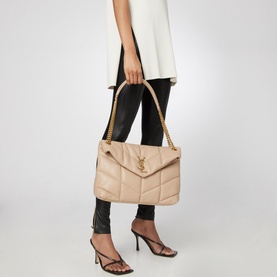 Lou Lou Medium Puffer Leather Shoulder Bag