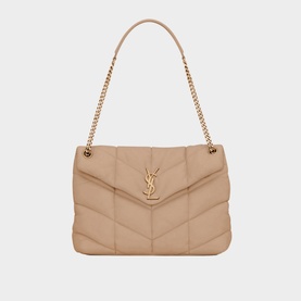 Lou Lou Medium Puffer Leather Shoulder Bag