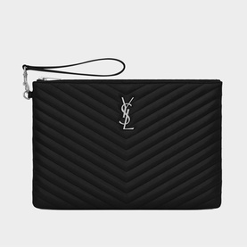 Monogram Matelass&eacute; Leather Tablet Pouch
