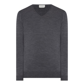 Blenheim Merino Wool V-Neck Sweater