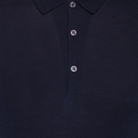 Belper Merino Wool Polo Shirt