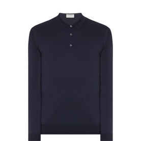 Belper Merino Wool Polo Shirt