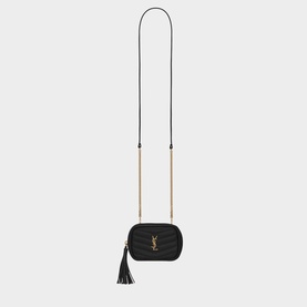 Lou Quilted Embossed Leather Micro Bag