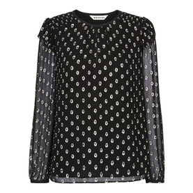 Metallic Dobby Sophia Top