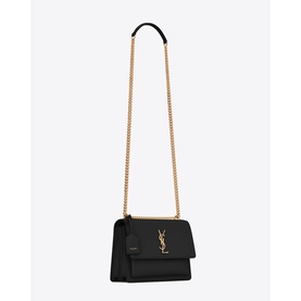 Sunset Smooth Leather Medium Chain Bag