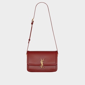 Solferino Box Saint Laurent Leather Medium Satchel