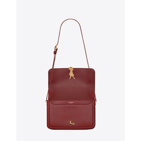 Solferino Box Saint Laurent Leather Medium Satchel