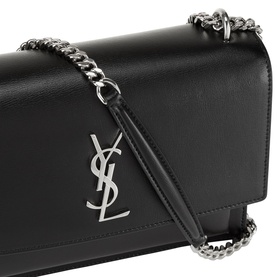 Sunset Smooth Leather Medium Chain Bag