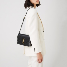 Solferino Box Saint Laurent Leather Medium Satchel