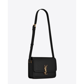 Solferino Box Saint Laurent Leather Medium Satchel