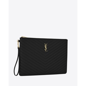 Monogram Matelass&eacute; Leather Document Holder