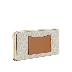 Logo Money Pieces Zip Around Wallet