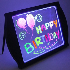 Glow Art Neon Colouring Board
